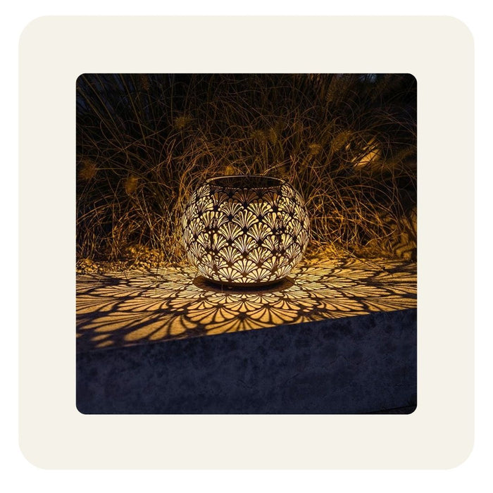 Solar Antic Globe Santana 18x22cm