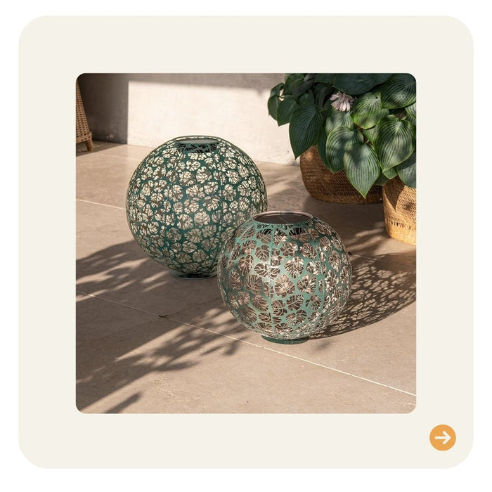 Solar Antic Ball Monstera 40cm