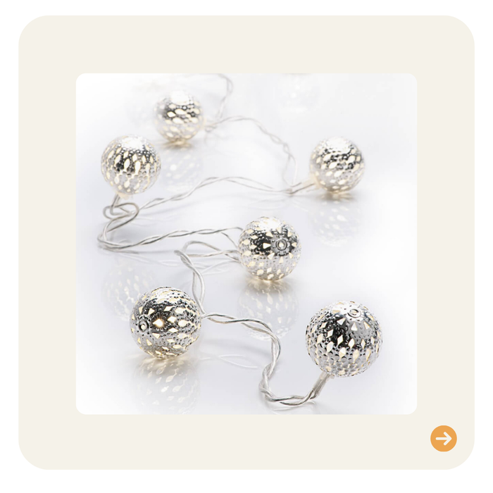 Lichterkette Mesh Balls