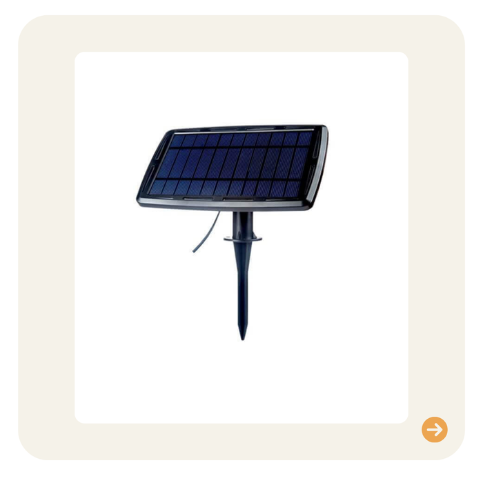 Solar Lichterkette Outdoor 15m mit 15 klaren Leuchtmittel S14