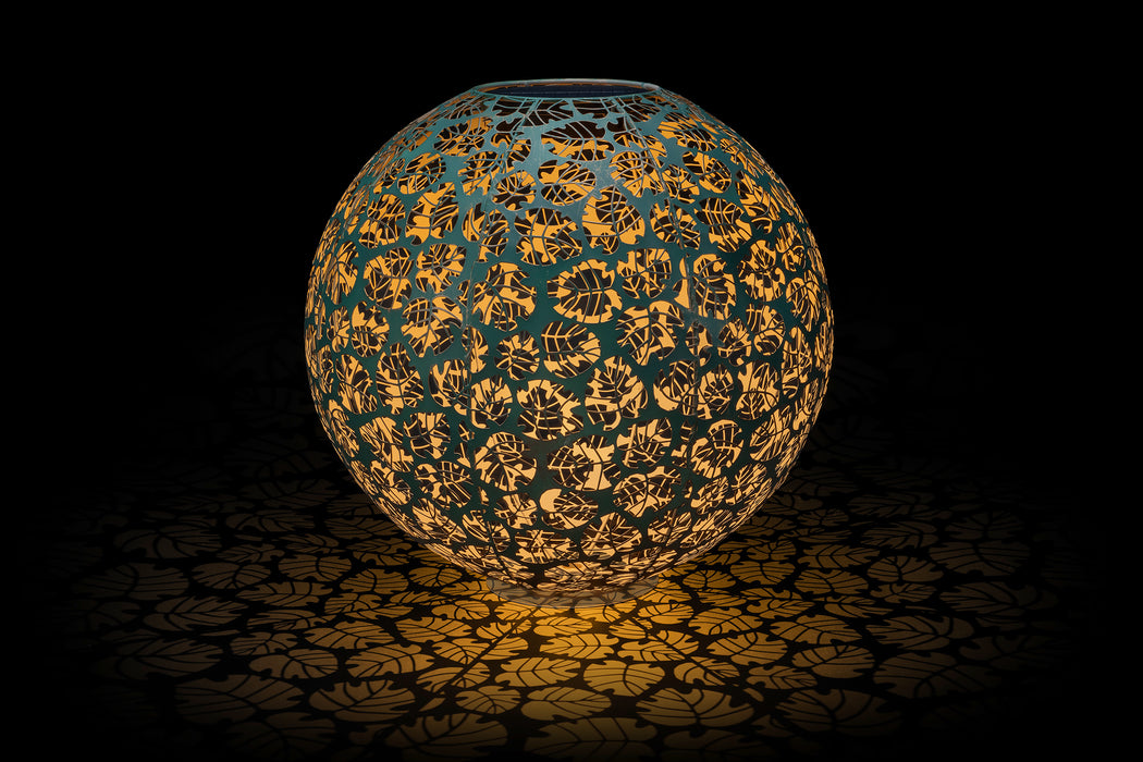 Solar Antic Ball Monstera 40cm