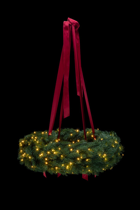 Weihnachtskranz 80cm mit 240 LED
