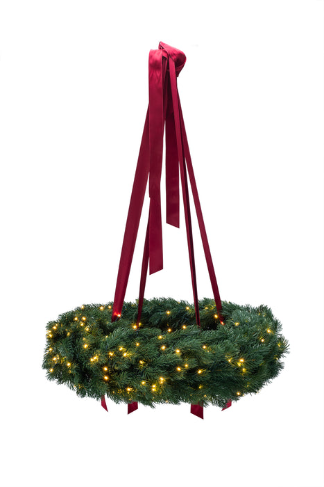 Weihnachtskranz 80cm mit 240 LED