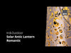 Solar Laterne Romantic lila 32.5x20cm