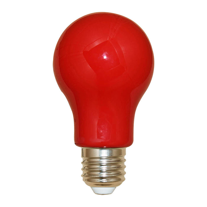 LED-Leuchtmittel Glühbirnenform A60 E27 Rot für Lichterketten