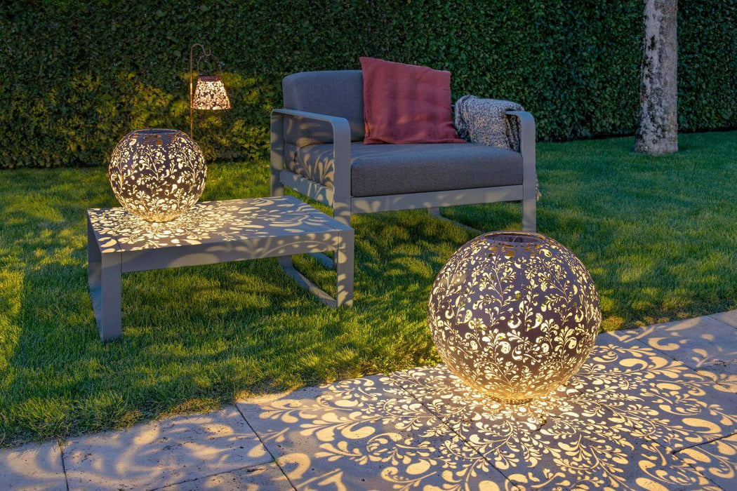 Solarlampe Antic Ball Romantic 40cm für Garten