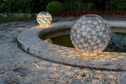 Solar Laterne Antic Ball Dandelion 30cm